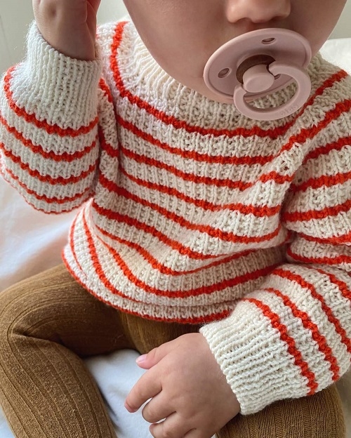PetiteKnit - Friday Sweater Baby